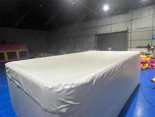 Dikdörtgen Düşük Dikiş DWF Kumaş Şişme Çocuk Havuzu Kapaklı