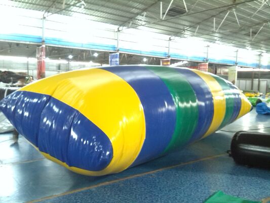 Şişme Su Oyunları için Harika Su Blob Atlama Yastık Kiralamak