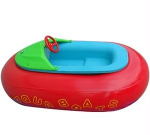 Toddlers Kırmızı El Paddle Boat için Şişme Su Sporu Oyun Havuzu Oyuncakları