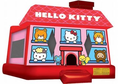 Sevimli Kırmızı Şişme Fedai, Kid Oynayan Hello Kitty Şişme Fedai