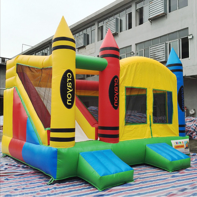 Branda Zıplama Bouncy Castle Bouncer Slayt Oyunu Şişme Combo