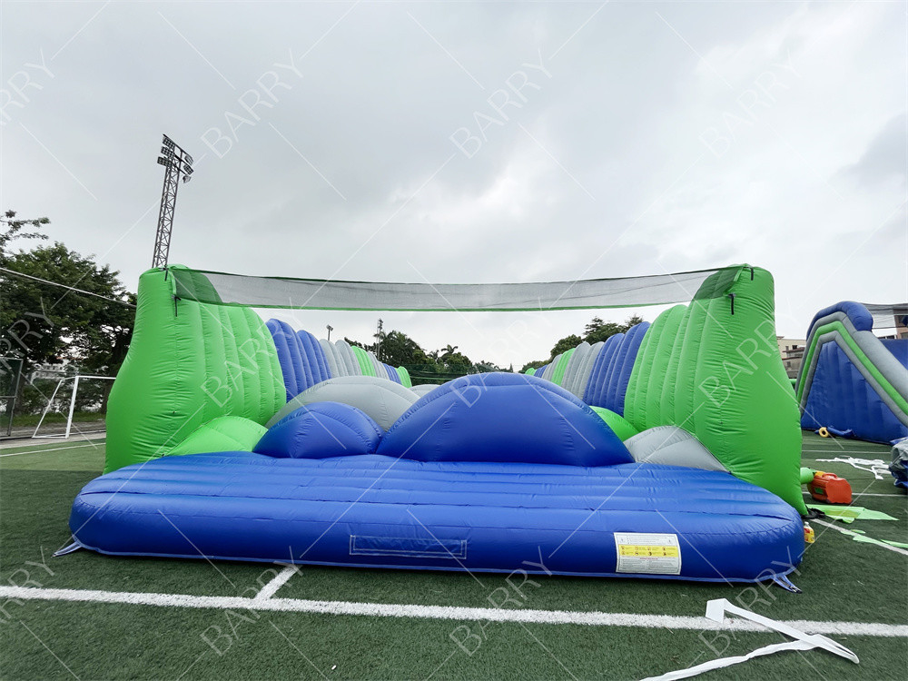 Açık Hava Karnavalı Dev Engelleme Koçluğu Atlama 5K Bouncy Castle Ticari Kullanım İçin Koşu