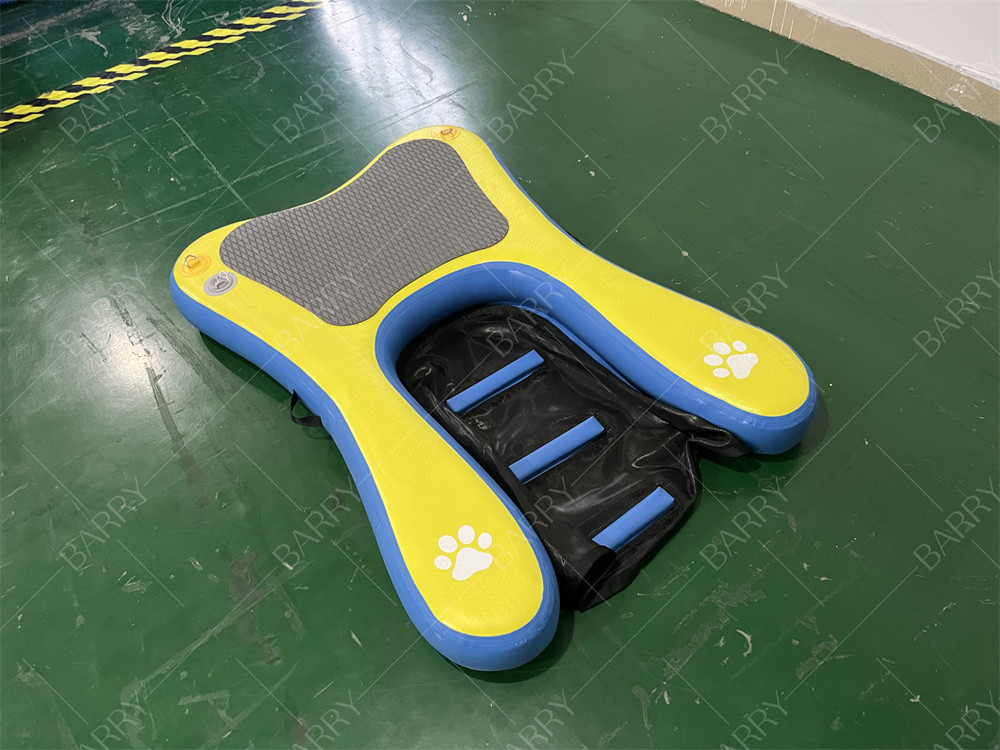 Yüksek Dayanıklılık Kaymaz Gelişmiş Adımlar Şişilebilir Taşınabilir Yüzen Köpek Tekne Ramp Havuz Merdiven Şişilebilir Su Köpekleri Yavru Tahta