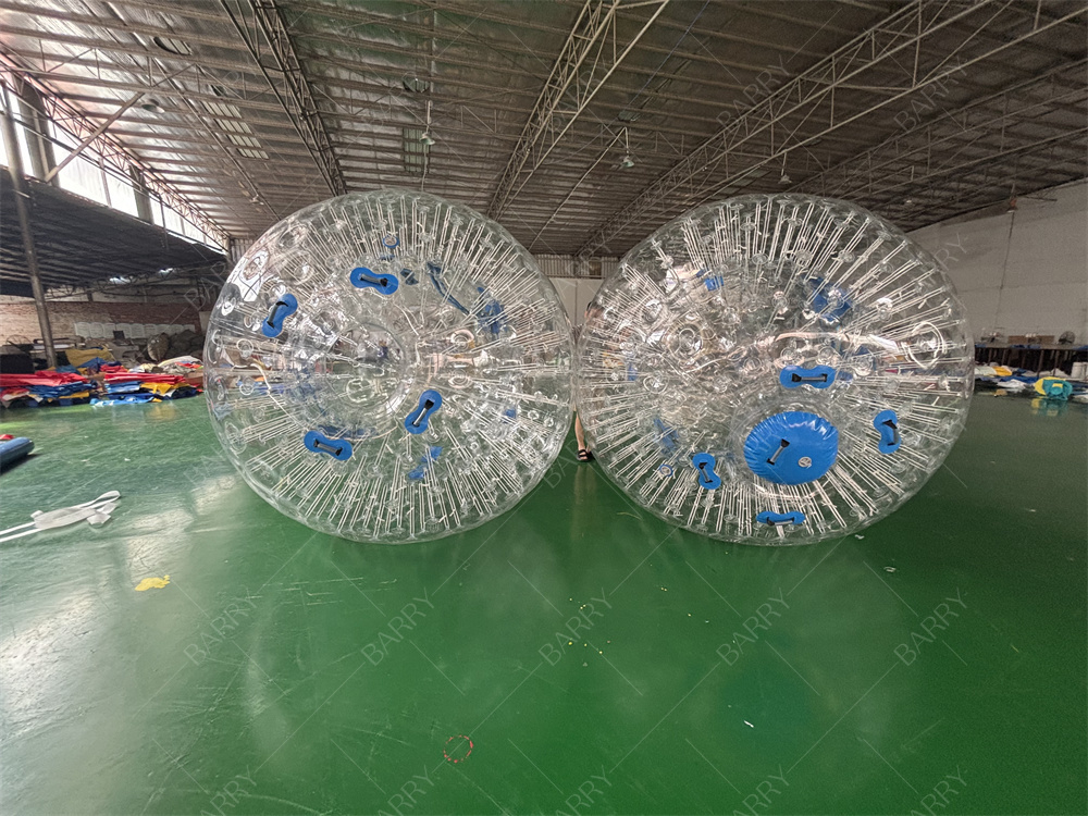 PVC TPU 2.5m Çılgın İnsan Hamster Zorb Topu Şişme Zorb Topu Çocuklar Yetişkinler İçin