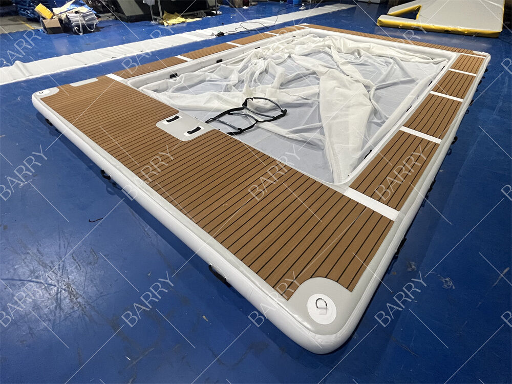 Yaz Düşük Dikiş Tüp Şişme Balkabağı Yacht Havuzu Ağlı Şişme Deniz Yüzme Havuzu