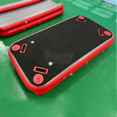 Ticari Şişme Yüzer Dock Damla Dikiş Kumaş Kurtarma Köprüsü Yolu Platform Yürüyüş Yolu