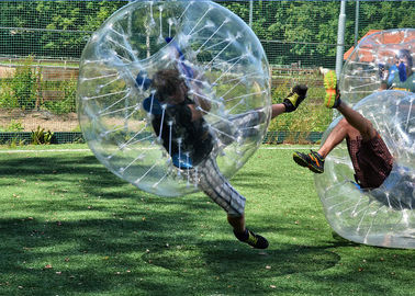 Güvenli Açık Şişme Oyuncaklar Çocuk Tampon Topu, İnsan Hamster Topu Kabarcık Futbol
