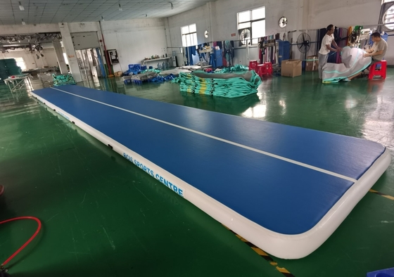 DWF 1.2mm Plato Şişme Jimnastik Takla Paspasları Hava Yolu 15*2*0.2m