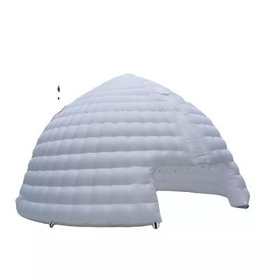 Özel Beyaz Şişme Etkinlik Çadırı Büyük Kubbe Partisi Şişme Igloo