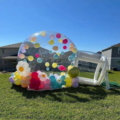 1.0mm PVC Malzeme Şişme Balon Çadır Açık Hava Kubbesi 3m Çap