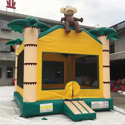 Küçük Pvc Şişme Jumper Fedai Ticari Atlama Ev 4x4m