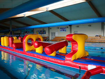 Slide Dayanıklı 0.9mm PVC ile 54 FT Uzun Dev Su Şişme Engel Kursu