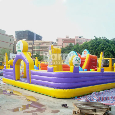 Eğlenceli Eğlence Parkı Şişme Fedai Oyun Alanı Bouncy Combo Jumping Castle