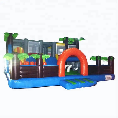 PVC Şişme Combo Oyunlar Bouncy Jumping Castles Eğlence Parkı