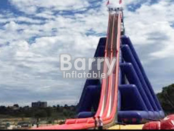 Açık için 0.55mm PVC Ticari Sınıf Dev Şişme Slide Kolay Kurulum