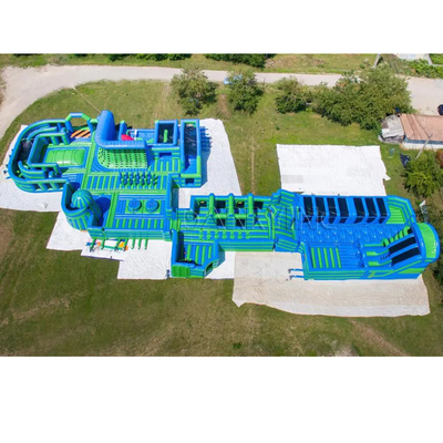 Çocuklar Yetişkinler Devasa sıçrayışlı kale PVC şişme park kapalı sıçrayış kaydırma