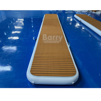 Büyüklüğüne bağlı Kapasite Patlatın Yüzen rıhtım Motorlu Jet Kayak Teknesi için Hava Pompası ile Şişme Platform