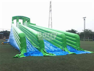 Dayanıklı Dev Şişme Slide, Yeşil 10000ft Blow Up Kayma n Slide