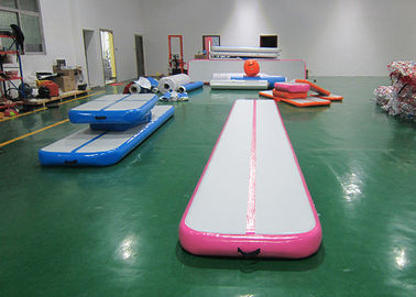 Ticari Pembe Hava Parça Jimnastik Mat 12m, 10m, 8m, 6m, 3m