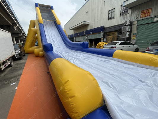Ticari Dev Şişme Su Kaydırağı 30x10.6m PVC Tema Parkları İçin