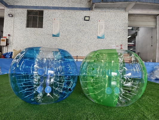 İnsan Dövüşü Şişme Bump Bubble Ball Çocuklar İçin Yetişkin TPU Pvc Malzemesi Şişme Bump Ball