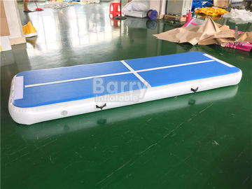Özelleştirilmiş Boyutu 3x1x0.2 m Jimnastik Için Şişme Hava Parça Gym Mat