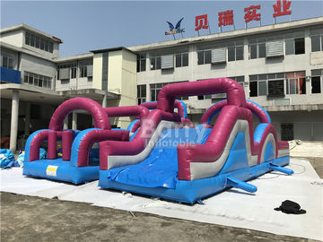 0.5mm PVC Malzeme Özelleştirilmiş Dev Şişme Engel Kursu Combo