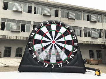 Açık Şişme İnteraktif Oyunlar Özelleştirilmiş Dev Dart Tahtası Futbol Dart