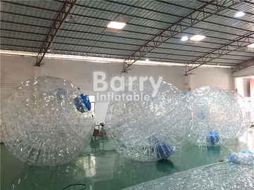 TPU / PVC Şişme Arazi Zorb Topu, Temizle Vücut Tamponu Zorb Topu