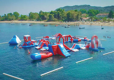 İnanılmaz Backyard Açık Şişme Su Parkı Açık Blow Up Su Parkı
