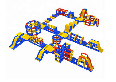 0.9mm Plato PVC Tente Dev Şişme Su Parkı Oyunları, Wibit Sport Park 35 Parçaları