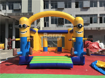 Ticari Şişme Minions Gümrükleme İçin Sıçrama Ev, Şişme Fedai Trambolin
