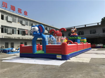Açık Veya Kapalı Eğlence Şişme Toddler Oyun Alanı Hava Şişme Tema Parkı Kale Ekipmanları