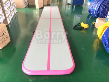 Şişme Takla Parça Hava Yuvarlanan Mat Ev Hava Geçirmez Paspaslar Jimnastik Için Gym Mat
