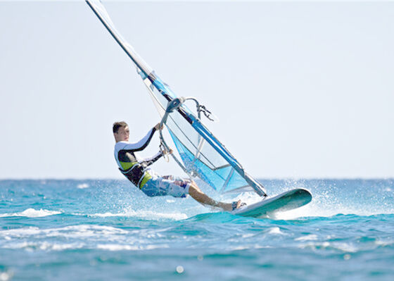 Su Sporları PVC Şişme SUP Board Ayakta Kürek Kurulu Rüzgar Sörfü