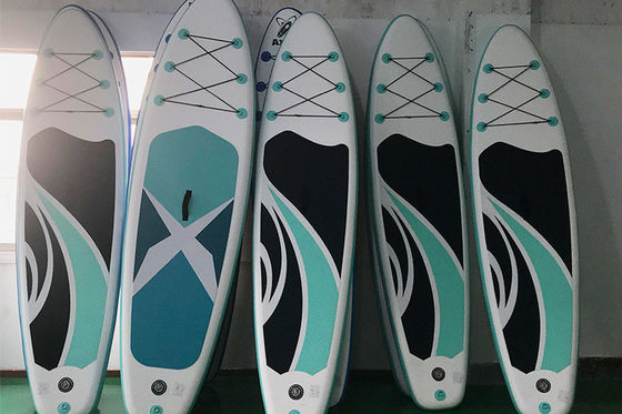 Su Sporları Oyunu Drop Stitch Paddle Board Yoga İçin Şişme Ayakta Ayakta Durun