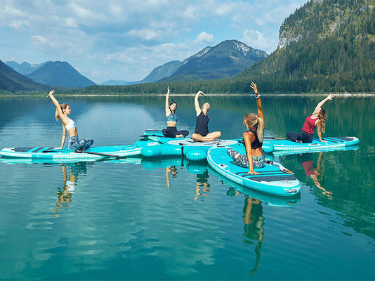Fitness Venus Hub 8 Yer YOGA Şişme SUP Platformu Paddle Board Yerleştirme İstasyonu 9'7