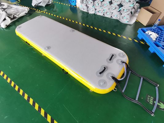 Yüzme Sup Ve Balıkçılık için Özel Damla Dikiş Kumaş Yüzer Şişme Veranda Dock 3m 4m 5m 6m