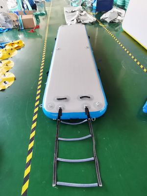 20cm Kalın Damla Dikişli Yüzer Merdivenli Şişme Rıhtım