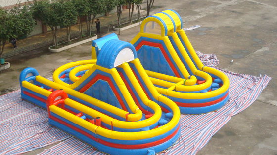 Bouncer Slide Castle ile Şişme Engel Kursu Yarış Oyunu