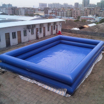 Dayanıklı PVC 0.9mm malzeme ucuz yüzen şişme yüzme havuzu