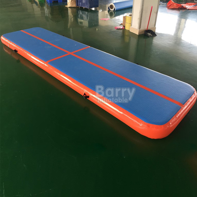 Blow Up Amigo Spor Salonu 4m Şişme Air Track Şilte Mavi Ve Turuncu Renk