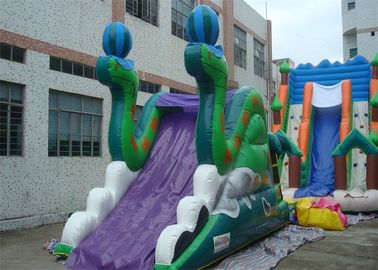 Çift Taraflı 20 Ayak Açık Hulk Ticari Şişme Slide