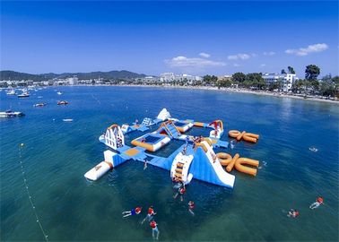Olay için Profesyonel Büyük Şişme Su Parkı / Şişme Deniz Su Parkı