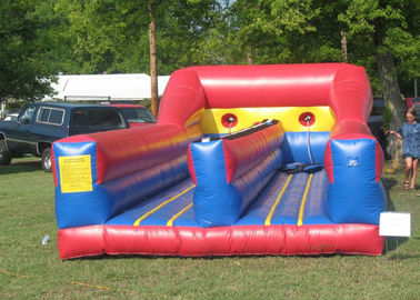 Yetişkinler İçin Özelleştirilmiş Şişme İnteraktif Oyunlar Bungee Run Inflatables