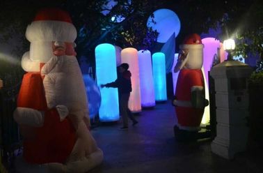 Parti için Su geçirmez Blow Up Reklam Şişme Led Işık Kiralama