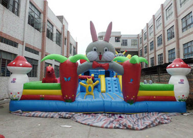 Jumping Bouncer ile Su geçirmez Dev Şişme Ticari Yaşam Dolu Kale