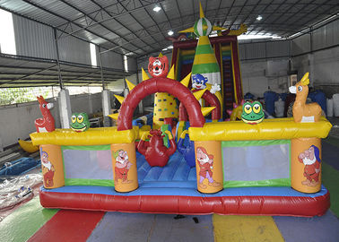 Dayanıklı Şişme Şişme Atlama Kale / Bouncy Castle Combo Park