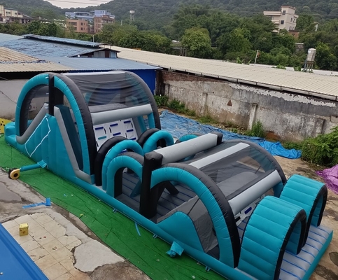 0.55mm PVC Şişme 5k Koşu Engel Kursu Fedai 17mL*4mW UV Dayanımlı