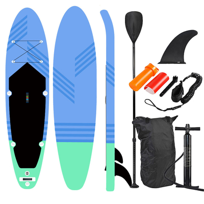 0.9mm PVC Kaymaz Ayakta Paddle Board Şişme 300x76x15cm